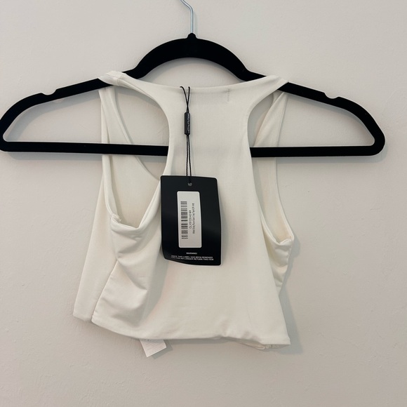 PrettyLittleThing Cream Tank Top - Picture 3 of 3